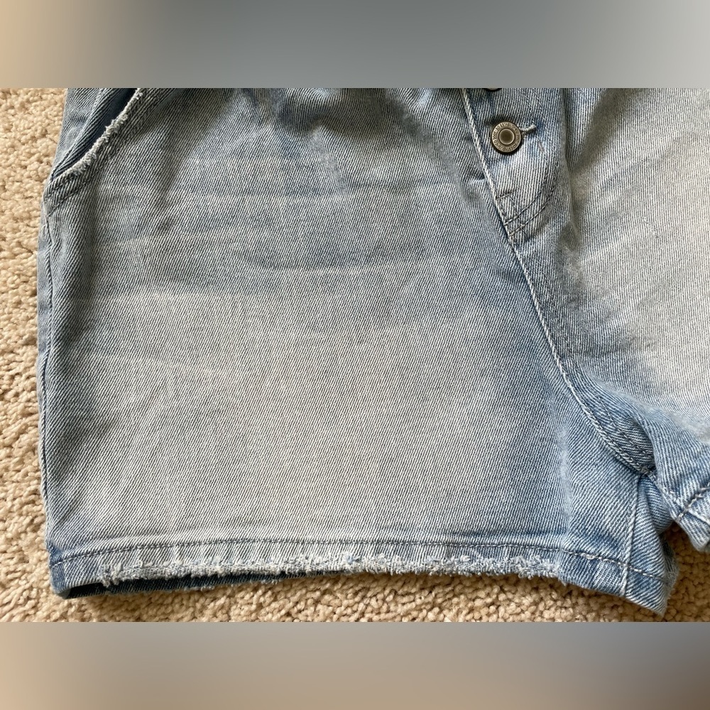 High Rise Mom Shorts - Picture 2 of 6